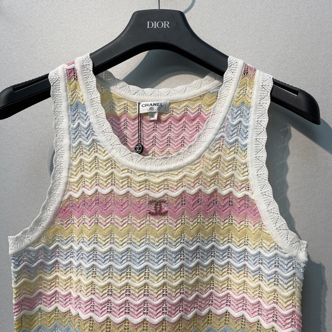 CHANEL 26S KNIT TANK TOP STYLE 1111