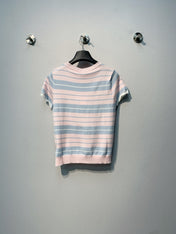 CHANEL 26S SHORT-SLEEVE KNIT TOP STYLE 1080
