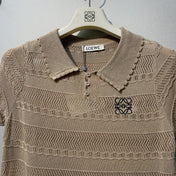 LOEWE 26S OPEN KNIT POLO 359