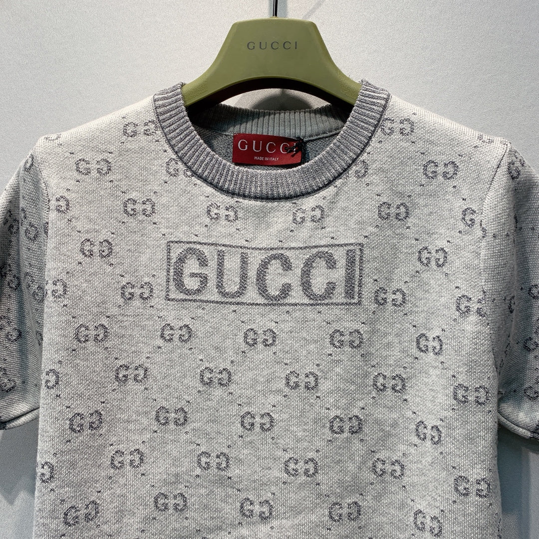 GUCCI 26S SHORT SLEEVE KNIT T-SHIRT 311