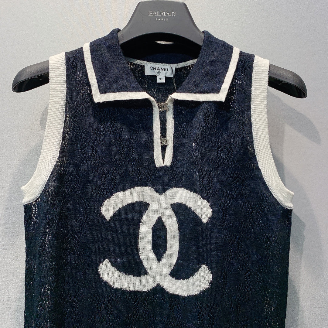 CHANEL 26S KNIT TANK TOP STYLE 1278