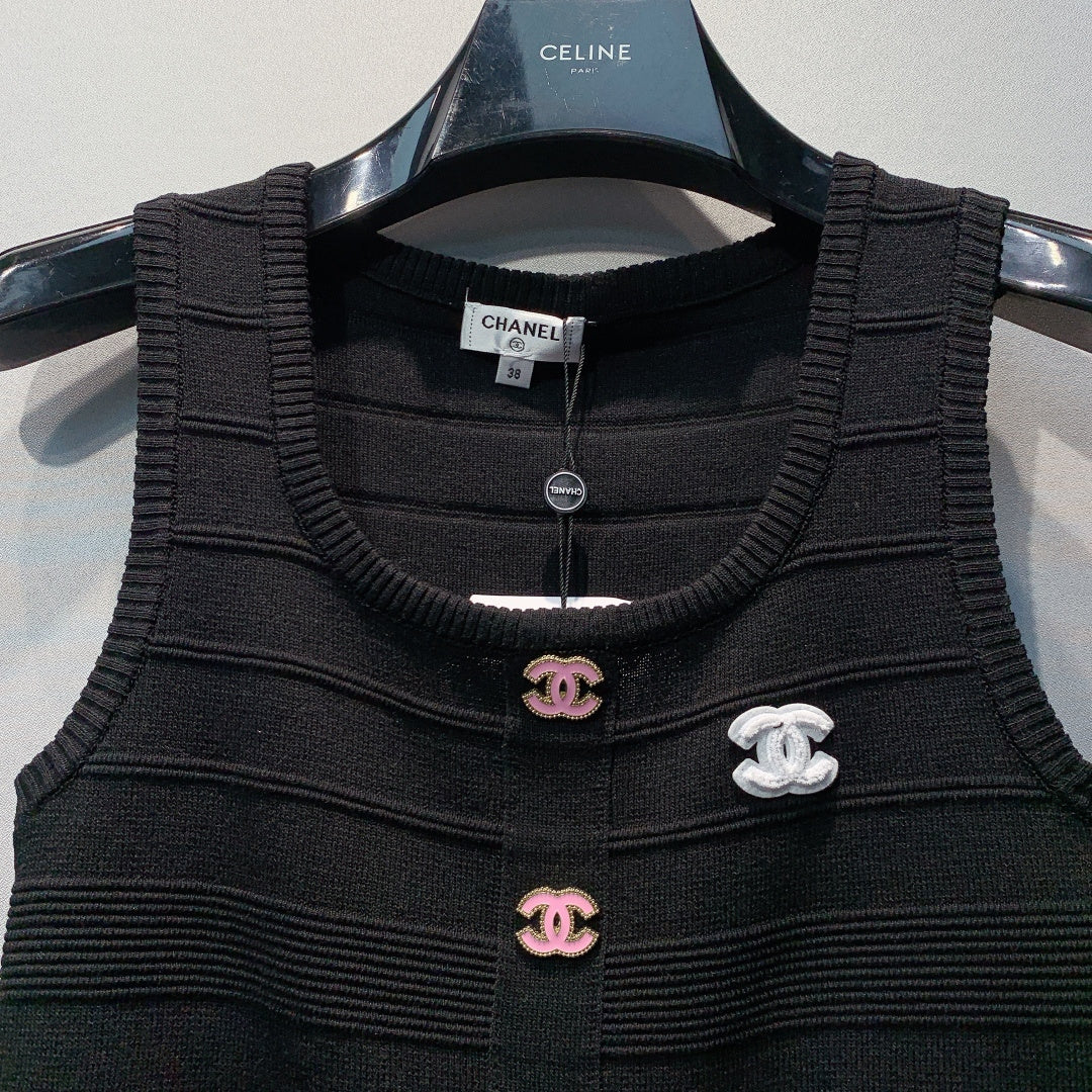 CHANEL 26S KNIT TANK TOP STYLE 1246