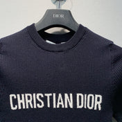 DIOR 26S SHORT-SLEEVE KNIT TOP 1364