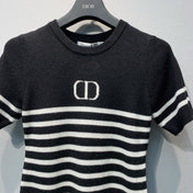 DIOR 26S SHORT-SLEEVE KNIT TOP 1361