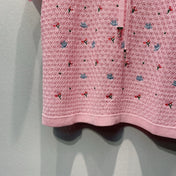 DIOR 26S SHORT-SLEEVE KNIT TOP 1430