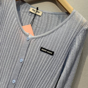 MIUMIU 26S KNIT CARDIGAN 1367