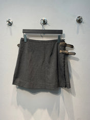 PRADA 26S PLEATED MINI SKIRT 1108