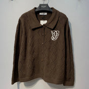 VALENTINO 26S COLLARED KNIT CARDIGAN 318