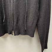 CELINE 26S ZIP-UP KNIT HOODIE 596