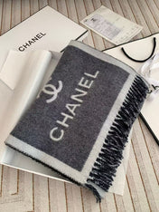 CHANEL 25S SCARF 180 CM IN CASHMERE 943987