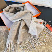 HERMES 25S SCARF 180 IN CASHMERE 987738