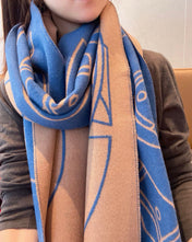 HERMES 25S SCARF 195 IN CASHMERE 989852