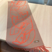 HERMES 25S SCARF 195 IN CASHMERE 989853