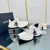 TRAINERS SNEAKER IN WHITE CALFSKIN WITH STICKER 238625