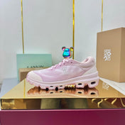 LOEWE 26S RUNNING SNEAKERS IN LIGHT PINK MESH