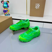 LOEWE 26S RUNNING SNEAKERS IN GREEN MESH