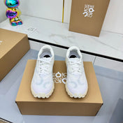 LOEWE 26S RUNNING SNEAKERS IN WHITE MESH