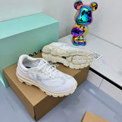 LOEWE 26S RUNNING SNEAKERS IN WHITE MESH