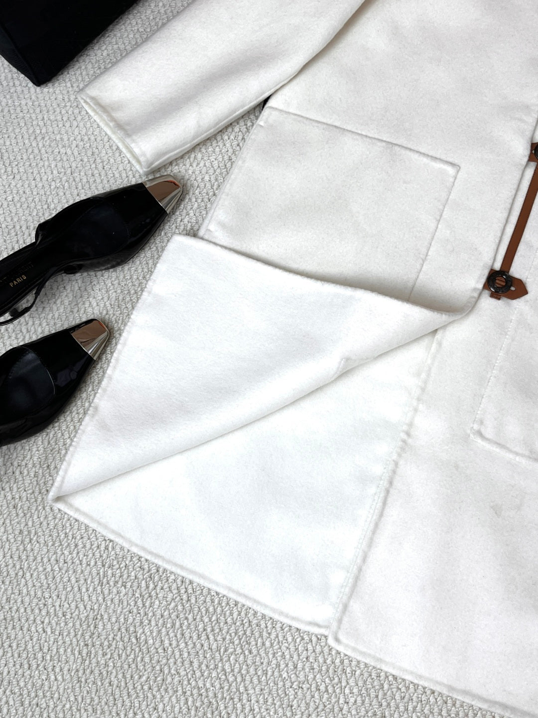 HERMES 25S REVERSIBLE LONG COAT 240