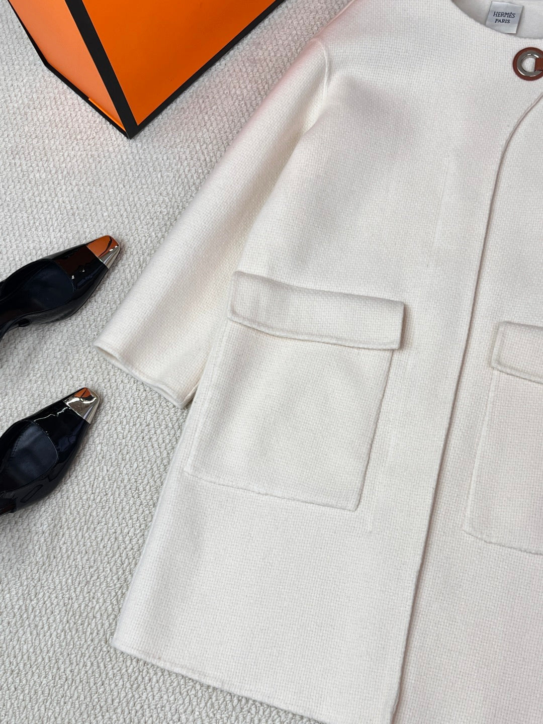 HERMES 25S CASHMERE COAT 197