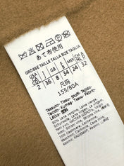 HERMES 25S LONG SLEEVELESS CASHMERE VEST 189