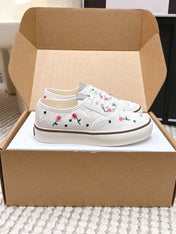 DIOR 26S SALTWIND SNEAKER IN WHITE FABRIC STYLE 1