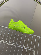 BALENCIAGA 25S SNEAKER IN GREEN CALFSKIN
