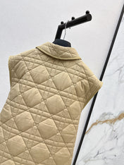 DIOR 25S SLEEVELESS QUILTED VEST 527