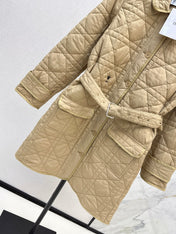 DIOR 25S LONG STAND COLLAR COAT 531