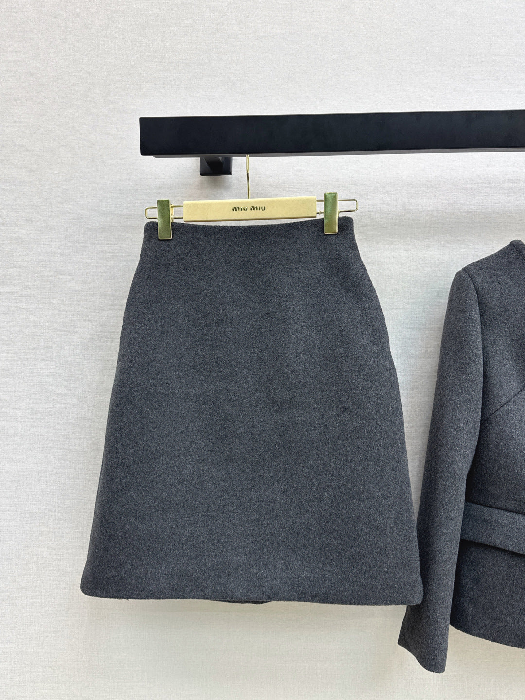 MIUMIU JACKET AND SKIRT SET STYLE 621