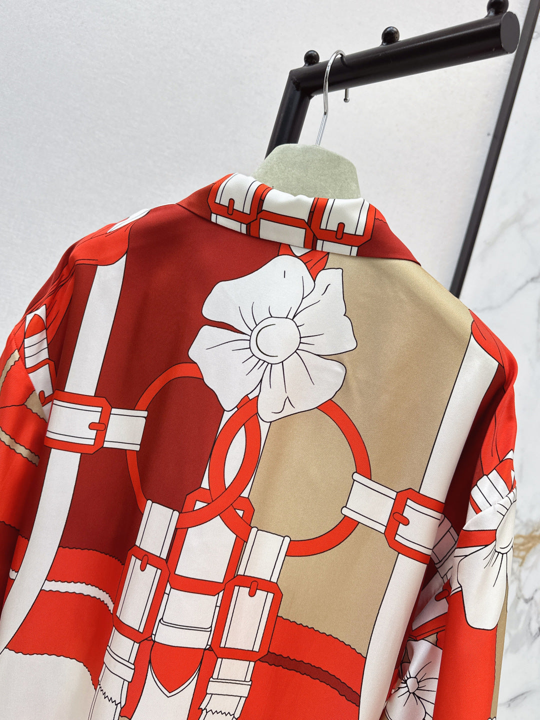 HERMES 25S SILK SHIRT 329