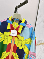 HERMES 25S SILK SHIRT 330