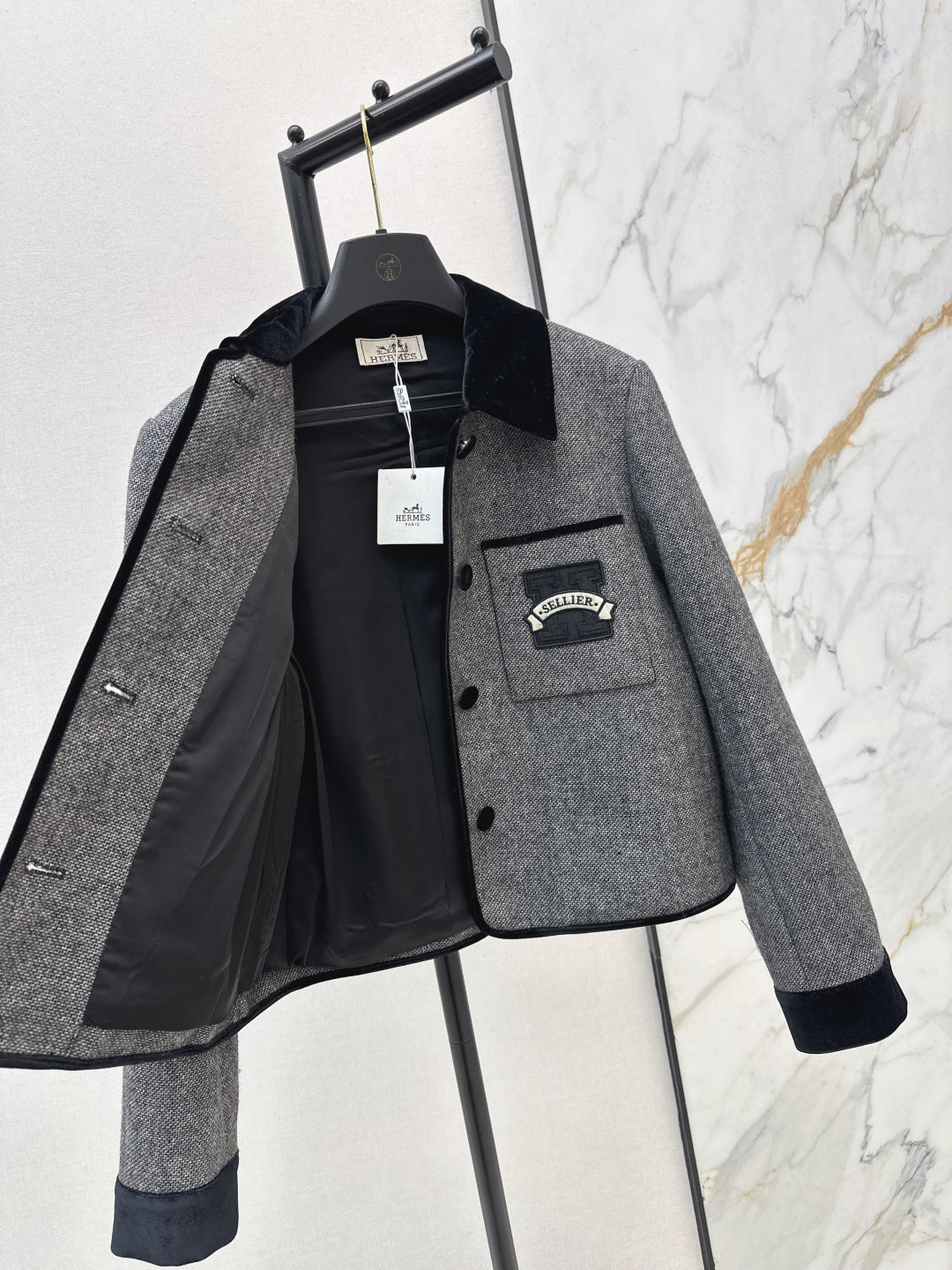 HERMES 25S SHORT JACKET 336