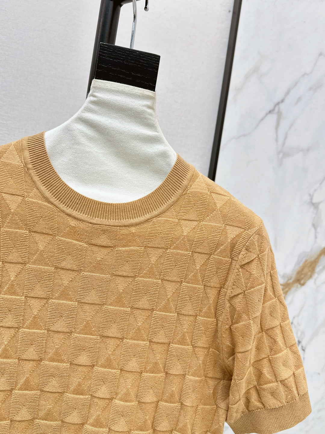 HERMES 26S SHORT SLEEVE SWEATER 545