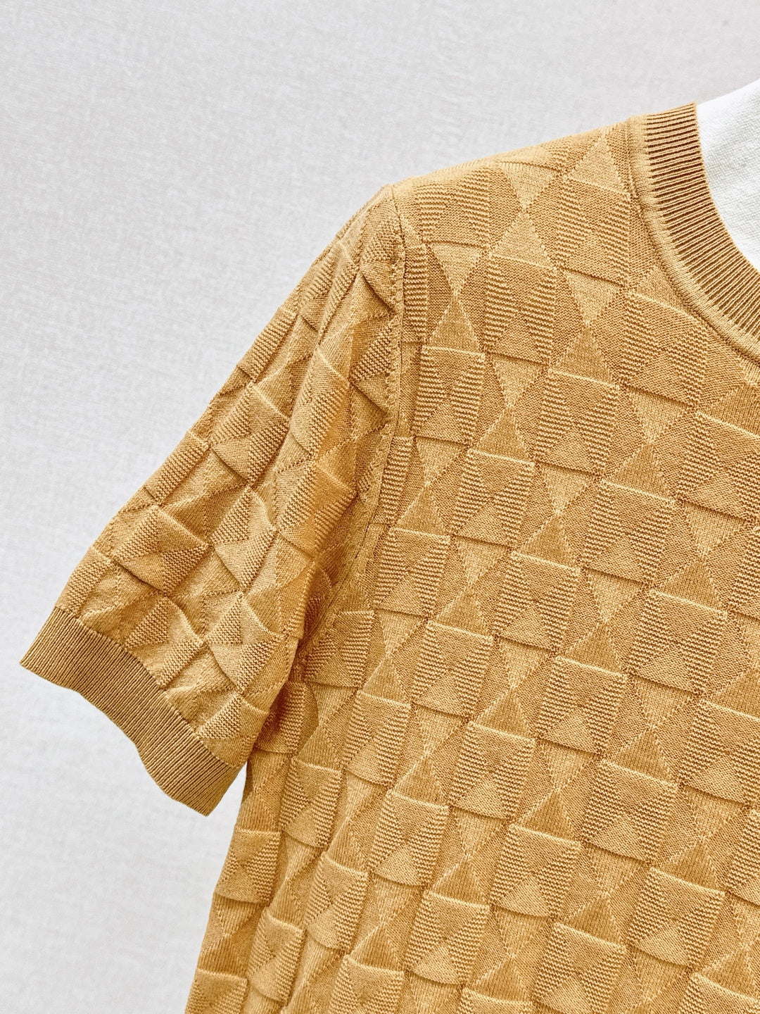 HERMES 26S SHORT SLEEVE SWEATER 545