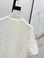 HERMES 26S SHORT SLEEVE SWEATER 544