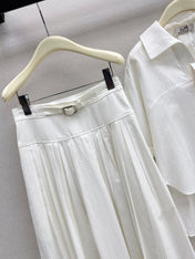 HERMES 26S SHIRT AND SKIRT SET 524