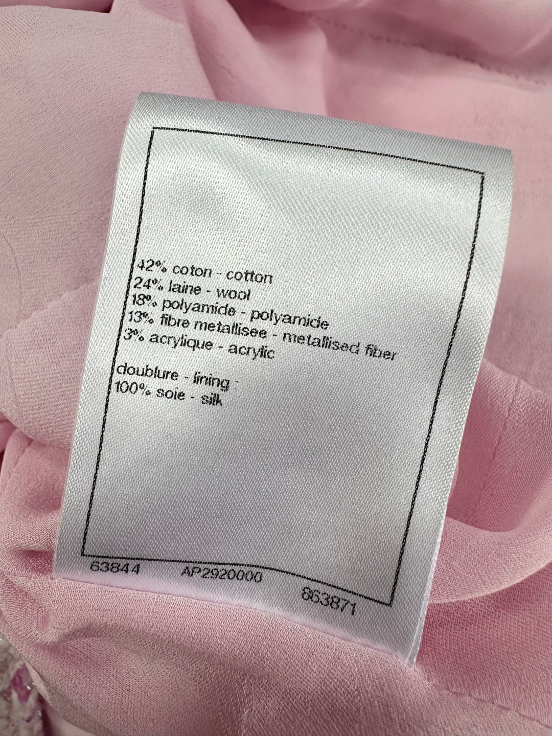 CHANEL WOOL COAT STYLE 97