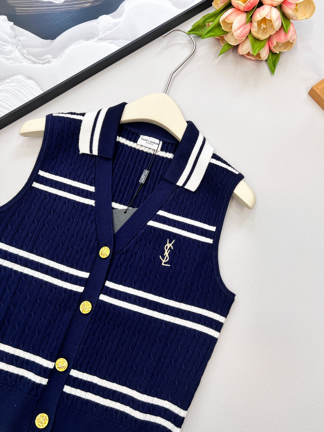 YSL 25S KNIT VEST STYLE 107