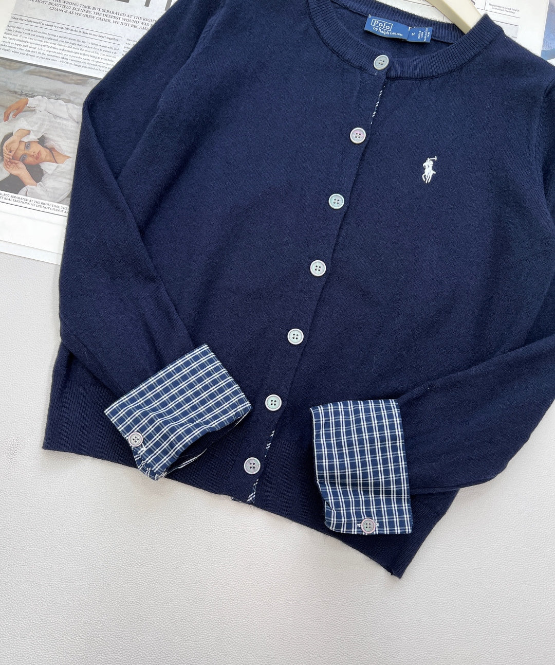 RALPH LAUREN CARDIGAN STYLE 185
