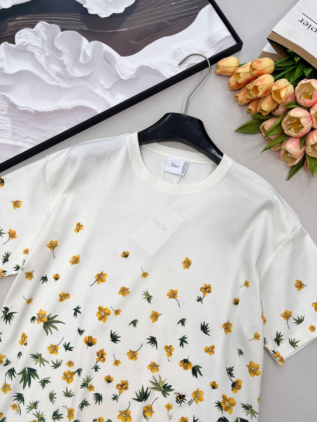 DIOR 26S SHORT-SLEEVE CREW-NECK T-SHIRT 1097