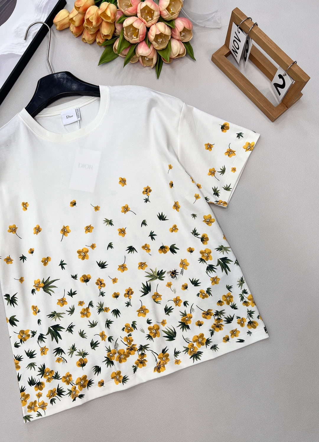 DIOR 26S SHORT-SLEEVE CREW-NECK T-SHIRT 1097