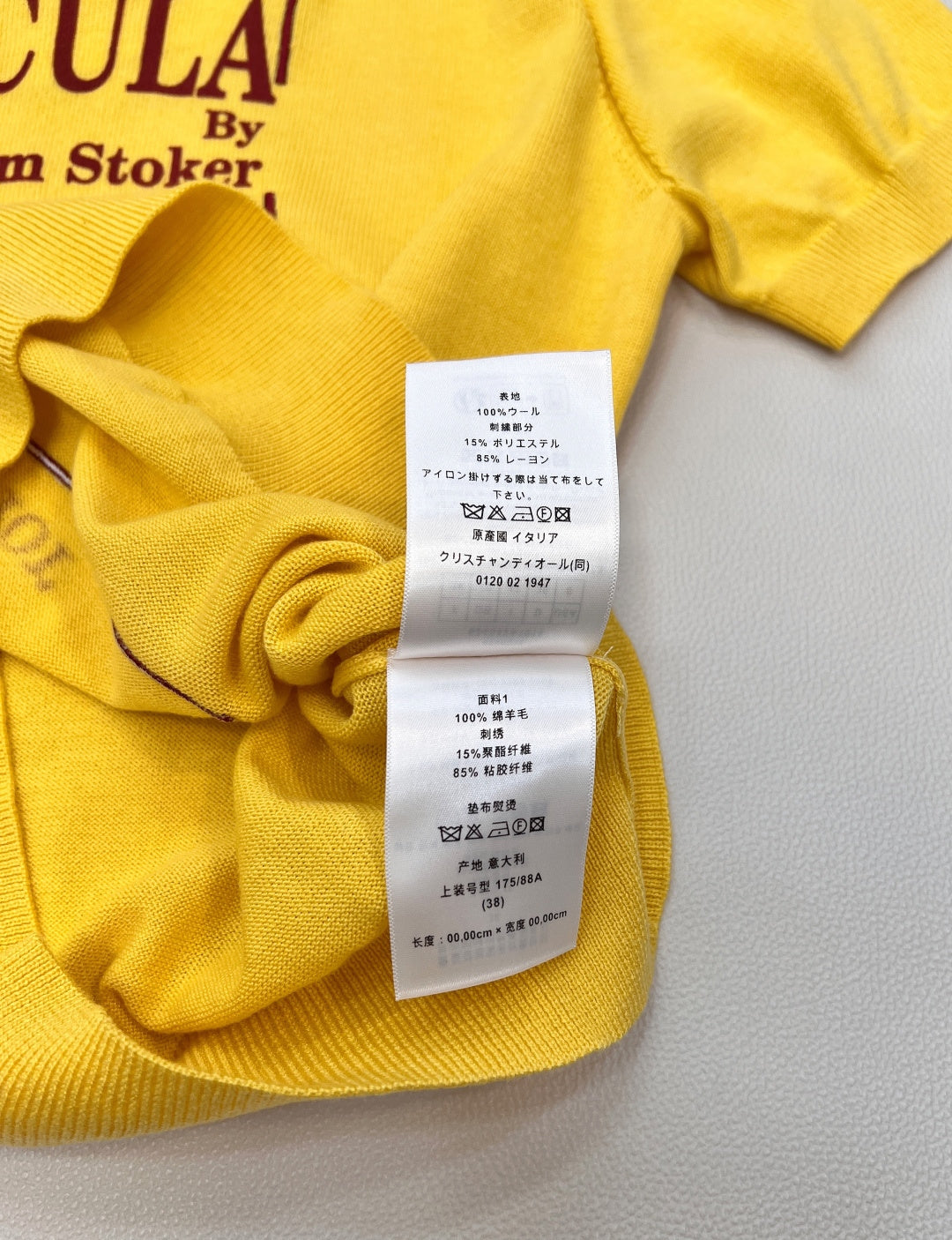 DIOR 26S SHORT-SLEEVE CREW NECK T-SHIRT 942