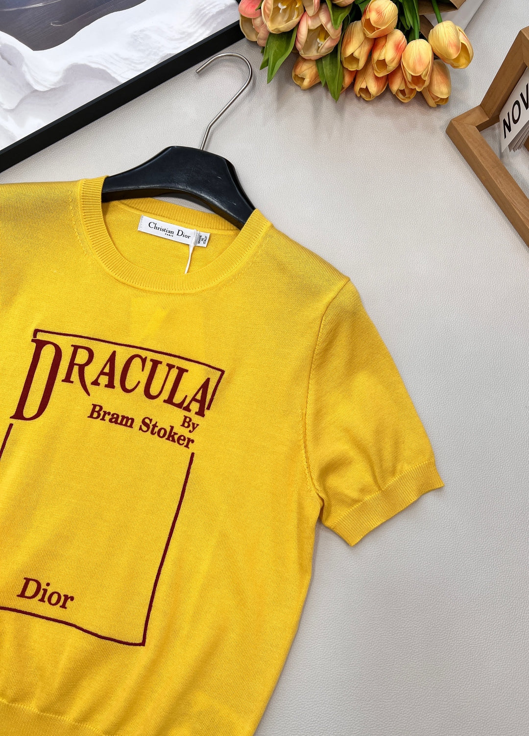 DIOR 26S SHORT-SLEEVE CREW NECK T-SHIRT 942