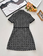 DIOR 26S SHORT-SLEEVE DRESS 979