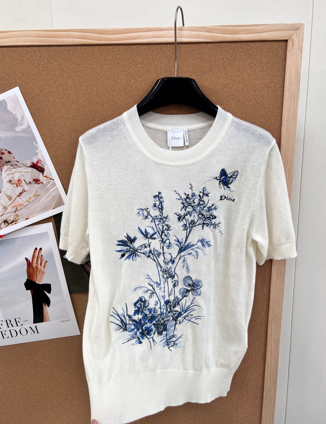 DIOR 26S SHORT-SLEEVE SWEATER 1194