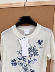 DIOR 26S SHORT-SLEEVE SWEATER 1194