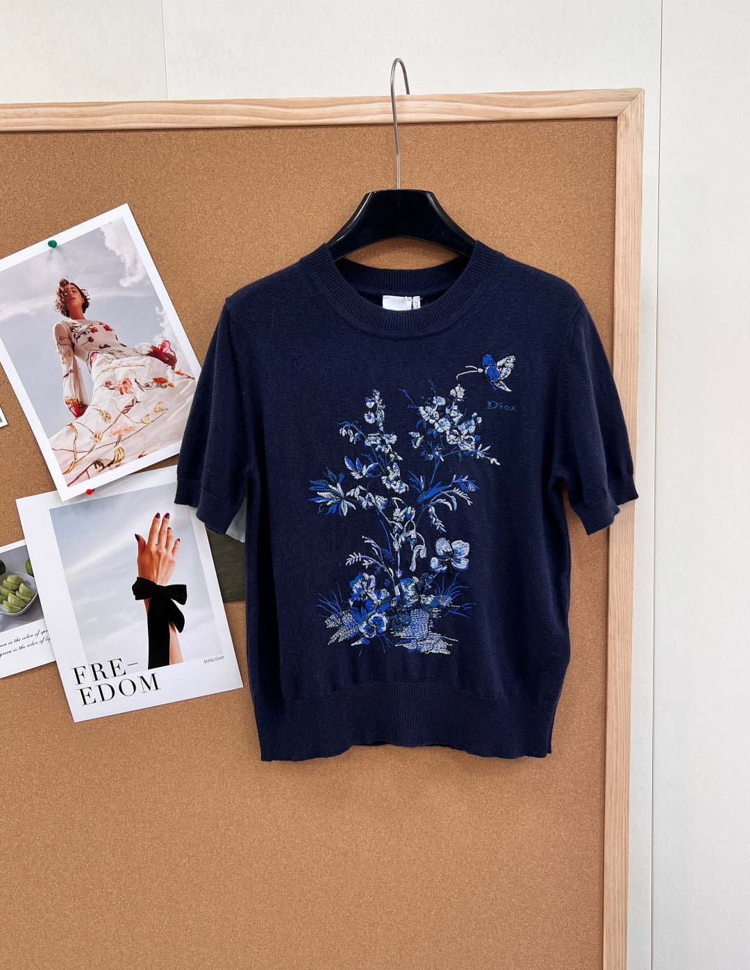 DIOR 26S SHORT-SLEEVE SWEATER 1193
