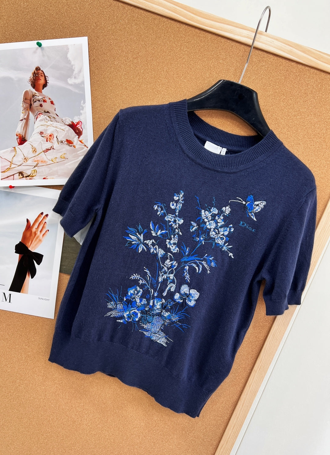 DIOR 26S SHORT-SLEEVE SWEATER 1193