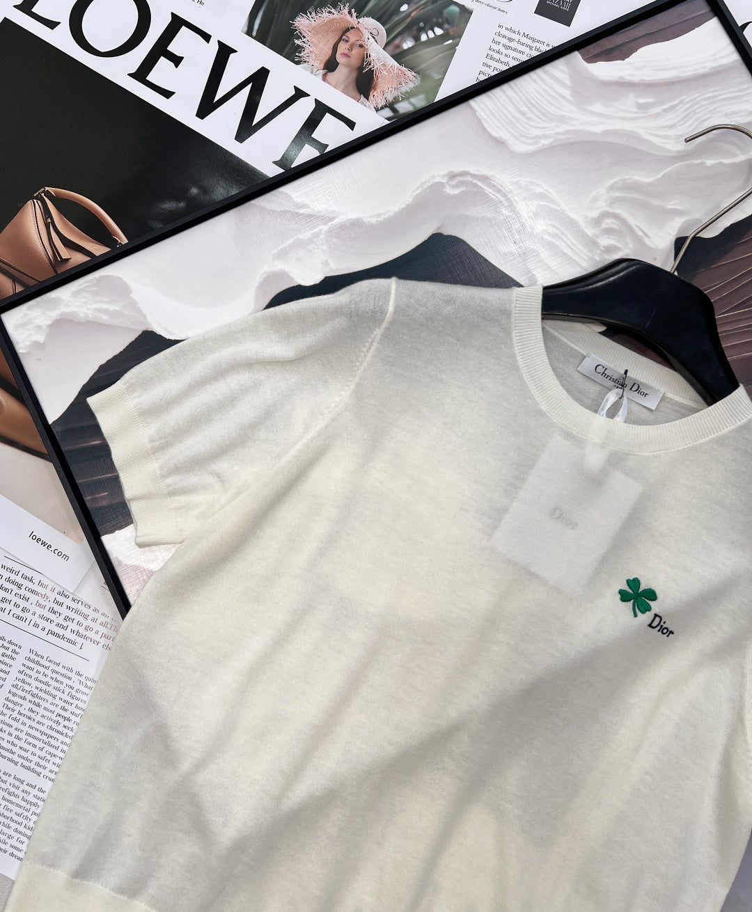 DIOR 26S SHORT-SLEEVE SWEATER 1164